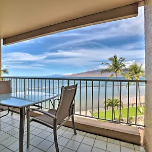 Beachfront Sanctuary With Lanai And Ocean Views! Apartment Kihei